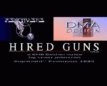 Hired Guns_Disk1 screen shot title